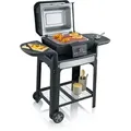 Severin Elektrogrill PG 8107 SEVO GTS Party-Grill, 3000 W schwarz|silberfarben