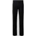 BOSS Orange Regular Fit Jeans mit Label-Detail Modell "Re.Maine" in Black, Größe 36/32