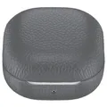 Samsung Leather Cover Galaxy Buds Live / Buds Pro Schutzhülle gray Hülle Elegant