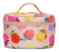 Oilily Cila Beauty Case Kosmetiktasche Shifting Sand bunt beige Neu