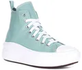 Converse A10703C CT Hi All Star Schnürschuhe Für Mädchen In Mint EU 36-41