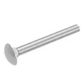 Schlossschraube M8 x 75 mm, Edelstahl V2A VA A2, DIN 603 / ISO 8677, Flachrun...