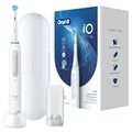 Oral-B iO Series 4 Quite White Elektrische Zahnbürste, 4 Putzmodi, Reiseetui