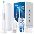 Oral-B elektrische Zahnbürste iO 4 Quite White inklusive 5x Ersatzbürsten