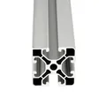 Maßbandprofil 2m 40x40mm Nut 8 Aluminium Konstruktionsprofil Anschlag Alu Profil