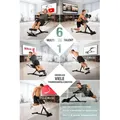 Sportstech Hantelbank BRT150 | 6IN1 Funktionen | Ergonomisch Verstellbar - Schwarz