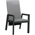 CLEMENTO Sunso Dining Gartenstuhl Aluminium Createxx - Anthrazit
