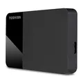 Toshiba 4TB Canvio Ready – 2,5-Zoll Portable Externe Festplatte mit SuperSpeed USB 3.2 Gen 1, kompatibel mit Microsoft Windows 7, 8 und 10, Schwarz (HDTP340EK3CA)