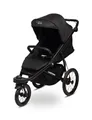 CARETERO, Kinderwagen, Kompakter Faltbarer Buggy, Reisebuggy Lima Deluxe Schwarz