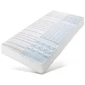 Taschenfederkernmatratze ProVita Relax 1.000 T, Matratze in 90x200 cm, 140x200 cm, fan, 30 cm hoch, Matratze in Luxus-Höhe & 1034 Federn bei 100x200 cm weiß 80 cm x 200 cm x 30 cm