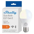 Shelly Duo Bulb E27 Gen3 - WLAN Smart LED Glühbirne, 9W, 800lm, Farbtemperatur 2700K-6500K, Dimmbar, Nachtmodus, Verbrauchsmessung, Sprachsteuerung, Kein Hub Erforderlich, Heimautomatisierung
