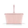 reisenthel carrybag frame twist blush – Stabiler Einkaufskorb mit viel Stauraum und praktischer Innentasche – Elegantes und wasserabweisendes Design