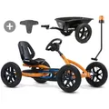BERG Buddy B-Orange 2.0 Kommunal mit Anhänger, Rundumlicht und Soundbox