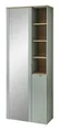 Garderobenschrank inkl. 1 Spiegeltür ca. 202 cm hoch Schilfgrün / Artisan