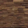 INDO Holz Wandverkleidung Wandverblendung FSC Axewood Coffee Fläche 0,50 m²