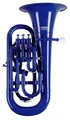 Extrem leichtes Kunststoff-Euphonium mit Gigbag für jede Gelegenheit in blau