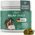 Beruhigungsmittel für Hunde – Beruhigungssnack mit Baldrian, Ashwagandha & LT...