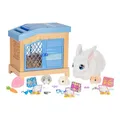 Little Live Pets Mama Surprise Häschen, Mama Häschen zum Füttern & Pflegen – bekommt 3 Babys, Interaktives Spielset mit Mama Häschen & Stall, 20+ Geräusche & Reaktionen, Accessoires zum Stylen