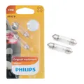 Philips Vision C5W Soffitte Glühlampen 11x36mm 2 Stück Kennzeichen Innenraum