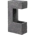 Dobar Design-Gartenbrunnen XL mit Pflanzbeet inkl. Pumpe und LED
