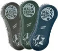 Magic Brush Bürsten Set Cornflowers (3 teiliges Set, Pferdebürsten für Fell)