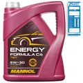 5L Mannol Energy Formula C4 5W-30 Motoröl ACEA C4 RENAULT RN0720 MB 226.51