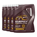 Motoröl MANNOL 7917 Energy Formula C4 5W-30 ACEA C4, MB 226.51, 4x5 Liter