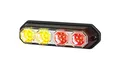LED Rückleuchte 3 Funktion: Positionsleuchte, Bremsleuchte, Blinker, 147x42x37 für LKW PKW Anhänger Traktor Wohnmobile 12V 24V