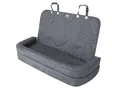 DOGGY Hundeautositz, Hundebox, Hundebett, Transportboxen, Rückbank, Hundedecke, Hundekörbchen, Katzenbett, für kleine Hunde, 135 x 45 cm, Graphit Skaj