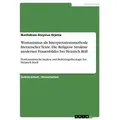 Womanismus als Interpretationsmethode literarischer Texte. Die Religiöse Struktur moderner Frauenbilder bei Heinrich Böll. von Ikechukwu Aloysius Orji