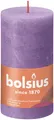 BOLSIUS Rustikale Stumpenkerzen - 13 X 7 cm - Geruchlos - Tropffrei - 60 Stunden - Sans huile de palme