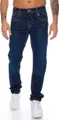 Cipo & Baxx Herren Regular Fit Jeans BJ3950 Blau, W38/L34