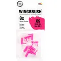 WINGBRUSH Interdentalbürste Refill Set, XS ISO 0 Pink x-fein