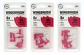 3x WINGBRUSH Interdentalbürste Refill-Set XS (ISO 0) 8 x Wechselbürsten + Etui
