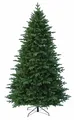 RS Trade 23005 Spessarttanne PE/PVC 180 cm Weihnachtsbaum künstlich (Ø ca.122 cm) ca. 1422 Spitzen, Schnellaufbau Klappsystem, Naturgetreue Spritzguss Elemente, Tannenbaum inkl. Christbaum Ständer