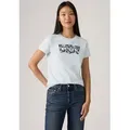 Levi's® T-Shirt LSE THE PERFECT TEE mit Logodruck weiß XS (34)