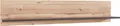 Wandboard FORTE "Como", braun (eichefarben), B:150cm H:29,6cm T:21,9cm, Regale, Wandboard, Wandregal, zweifarbig,klare Linien, einfache Montage