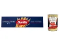 5x Barilla Spaghettini n°3, Pasta 100% italienisch Nudeln aus Hartweizengrieß 500g Packung + Italian Gourmet Polpa di Pomodoro 400g Dose