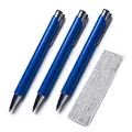 3 x Spicker Kuli, Stift, Schummel Kugelschreiber mit Spickzettel, für Prüfung...