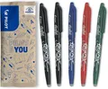 PILOT FriXion Ball 0.7 Set Schwarz Blau Rot Grün Radierbar Tintenroller