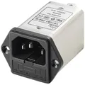 TRU COMPONENTS TC-10101436 Netzfilter mit Kaltgerätebuchse 250 V/AC 10 A 0.3 mH