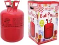 Party Factory Ballongas Helium für ca. 50 Luftballons 400l inkl. Füllventil