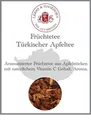 Lerbs & Hagedorn, Früchtetee Türkischer Apfeltee | 1kg (ca. 50 Liter) aus Apfelstücken mit natürlichem Vitamin C Gehalt, Aroma.