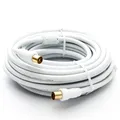 25m Antennenkabel TV Anschlusskabel HDTV Full HD, 4K KoaxialKabel  Vollmetall...