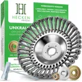 Profi Unkrautbürste für Freischneider - 25,4mm Bohrung - Wildkrautbürste