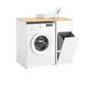 WASCHMASCHINENSCHRANK Weiß