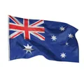 PHENO FLAGS Flagge Australien Flagge 90 x 150 cm Australische Fahne Nationalflagge (Hissflagge für Fahnenmast), Inkl. 2 Messing Ösen