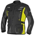 Büse Motorradjacke Büse Lago III Textiljacke Schwarz / Neongelb L Allwetter gelb|schwarz L