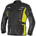 Büse Lago III Motorrad Jacke L- wasserdicht Belüftung schwarz-fluogelb L