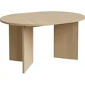Selsey Ovo – Ausziehbarer Esstisch, rund, 110–190 x 110 cm, Holzoptik Eiche Lindberg